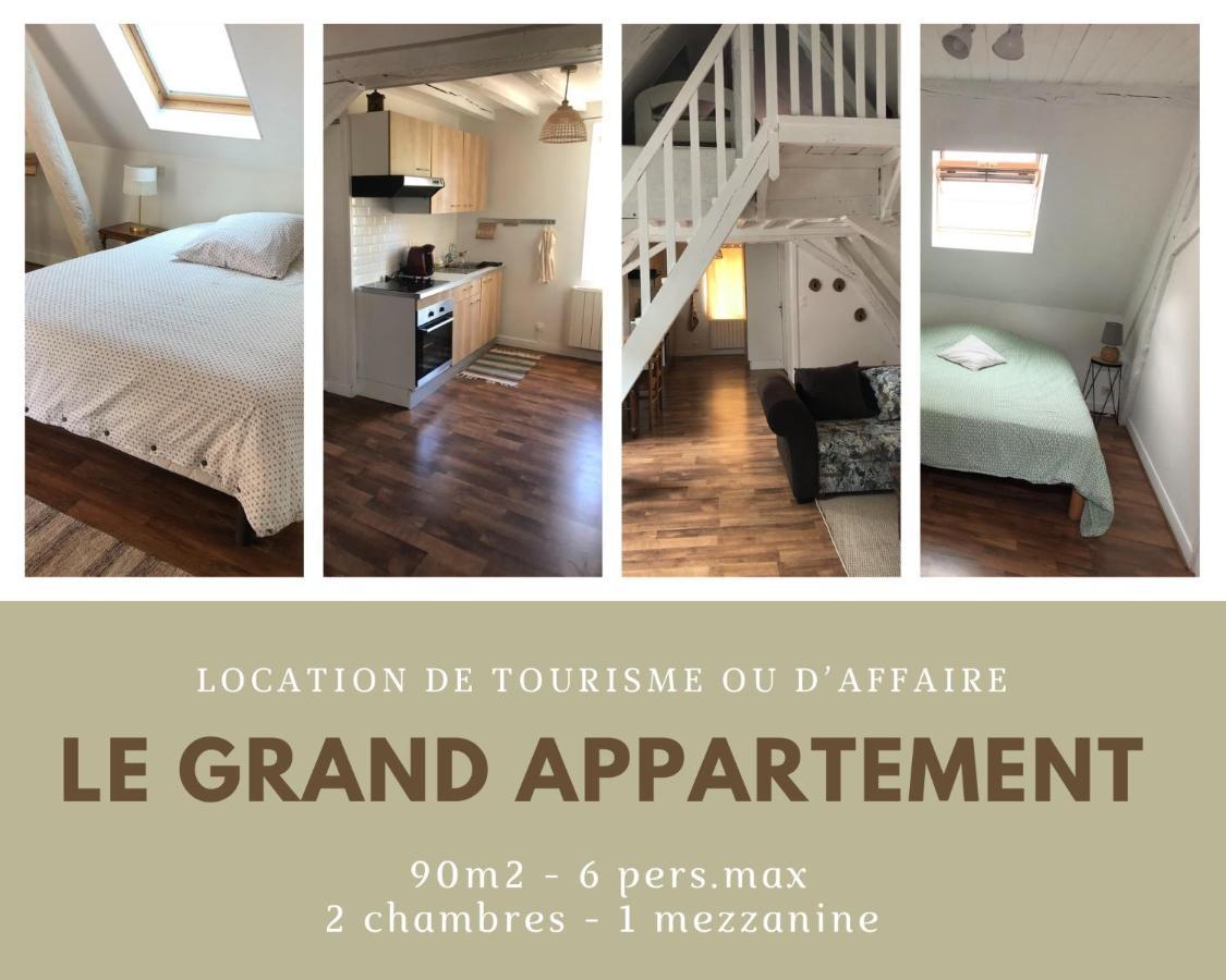 Le Grand Appartement - 90M2- 2 Chb , 1 Mezzanine - 6Pers Romorantin-Lanthenay Dış mekan fotoğraf